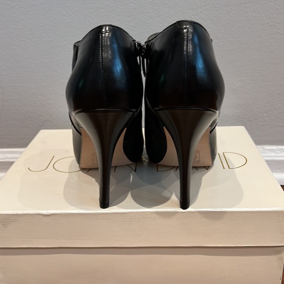 Joan & David black leather booties - Picture 3 of 6